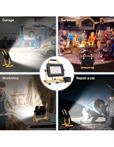 Luz de Trabajo LED HYPERLITE 50W 5000 Lúmenes Impermeable