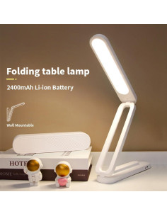 Lámpara de Escritorio LED Plegable MY-7901, 2400mAh, 3 Modos 2