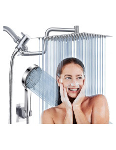 Cabezal de Ducha HOHOMETIC 20 cm Alta Presión Cromo