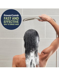 Combo Ducha Lluvia y Varita Pulsante Waterpik 12 Modos 2