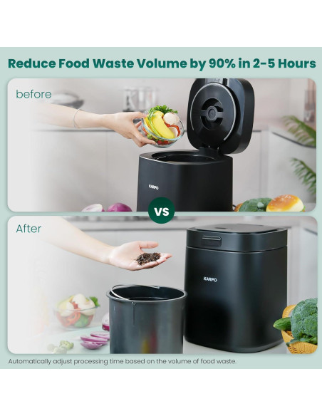 Compostador Eléctrico Karfo 2.5L Automático Sin Olores