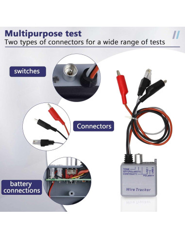 Kit de Generador de Tono Chaoos 200EP para Prueba de Cables