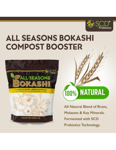Iniciador de Compost Bokashi SCD Probiotics 0,91 kg