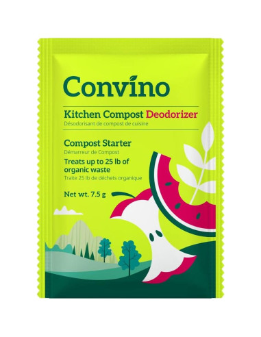 Iniciador de Compost Convino - 4 Sobres 25g - Reduce Olores
