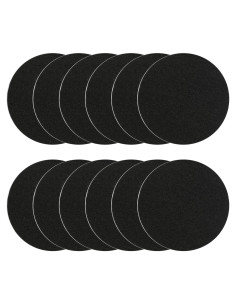 Filtro de Carbón Activado iUoczi 7.25" Redondo - 12 Piezas