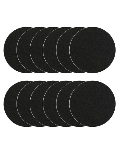 Filtro de Carbón Activado iUoczi 7.25" Redondo - 12 Piezas