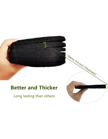 Filtro de Carbón Activado iUoczi 7.25" Redondo - 12 Piezas