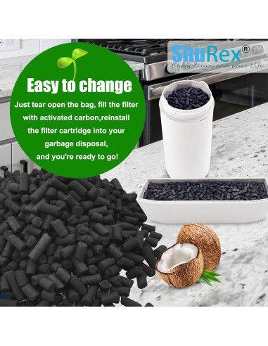 Recargas Filtros Absorbentes ShuRex para Compostador Lomi