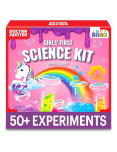 Kit de Ciencia para Niñas Doctor Jupiter 4-12 Años - 50 Experimentos
