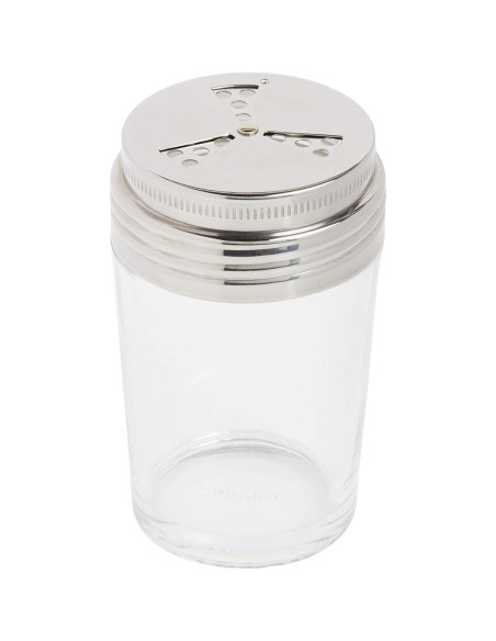 Vaso Dosificador de Vidrio Norpro 170g Ajustable para Especias