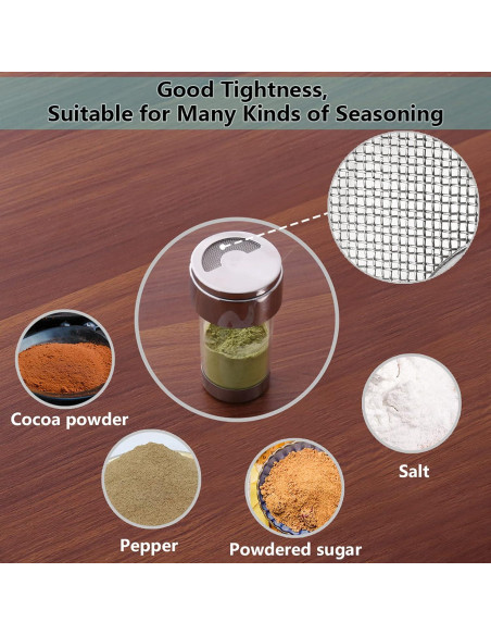 Shaker de Especias Newness Acero Inoxidable 110ml