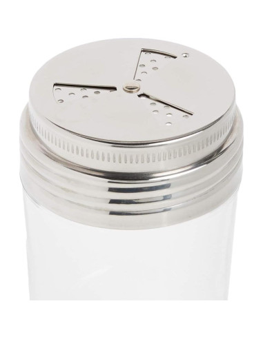 Vaso Dosificador de Vidrio Norpro 170g Ajustable para Especias