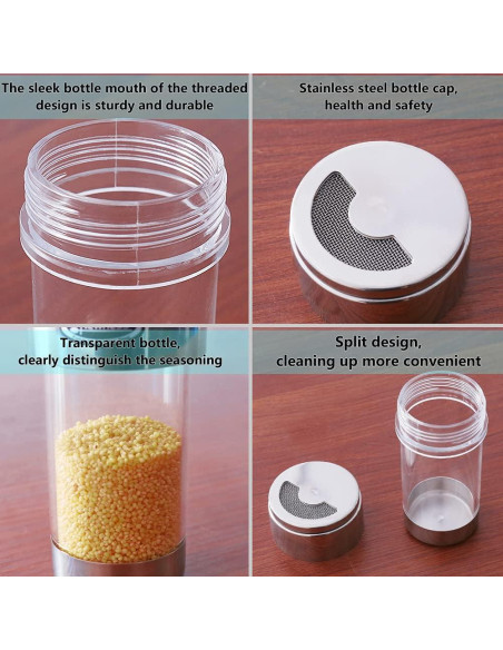 Shaker de Especias Newness Acero Inoxidable 110ml