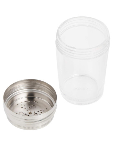 Vaso Dosificador de Vidrio Norpro 170g Ajustable para Especias