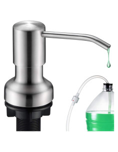 Dispensador de Jabón SonTiy Acero Inoxidable 17 oz 119 cm