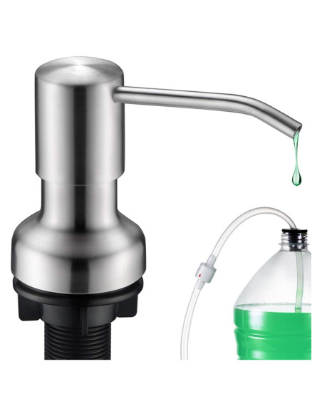 Dispensador de Jabón SonTiy Acero Inoxidable 17 oz 119 cm