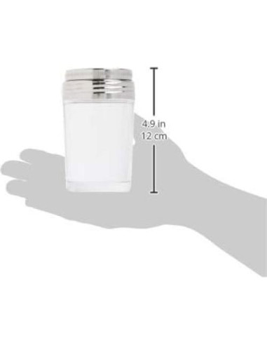 Vaso Dosificador de Vidrio Norpro 170g Ajustable para Especias