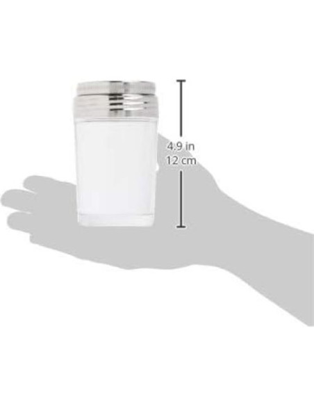 Vaso Dosificador de Vidrio Norpro 170g Ajustable para Especias