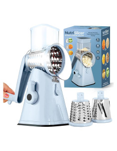 Rallador de Queso Rotativo EMSON 3 Cuchillas Acero Inoxidable