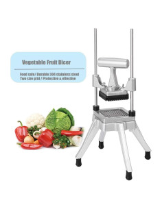 Cortador Comercial de Verduras Dreamlab 9mm Acero Inoxidable