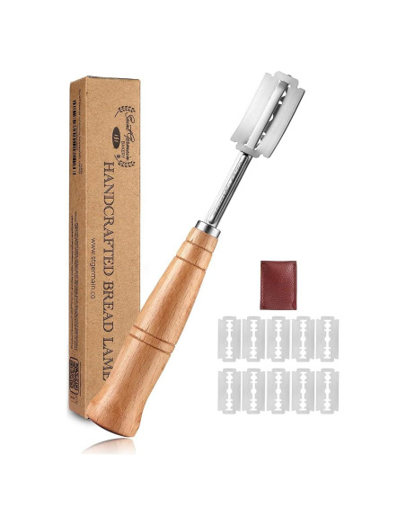 Cuchillo para Pan Premium Saint Germain Hecho a Mano 19 cm