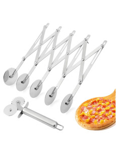 Cortador de Pastelería 5 Ruedas Tookie Acero Inoxidable