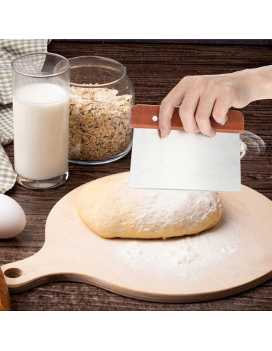 Raspador de Masa Acero Inoxidable FdcLixuvol 20x14cm