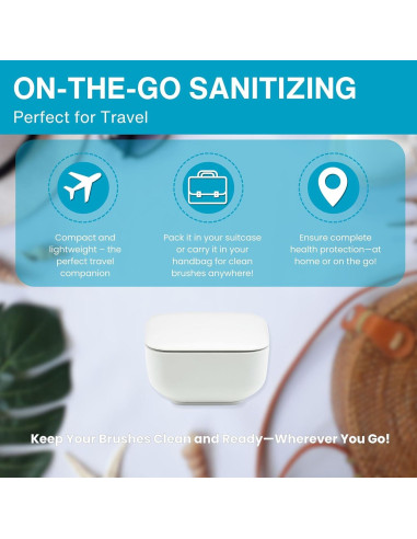 Desinfectante de Cepillos de Dientes Tool Klean UVC - Portátil