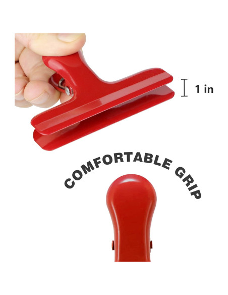 Clips para bolsas TONOS 3in - 6 colores Macaron