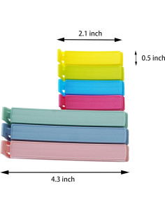 30 Clips de Sellado de Plástico Yarall para Alimentos 2