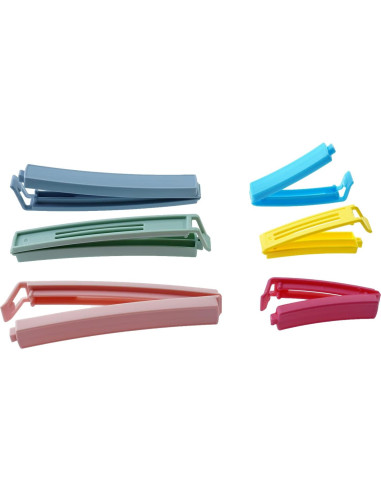 30 Clips de Sellado de Plástico Yarall para Alimentos