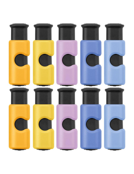 Clips para bolsas de pan Mr. Pen, set de 10, plástico