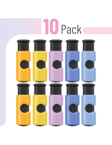 Clips para bolsas de pan Mr. Pen, set de 10, plástico