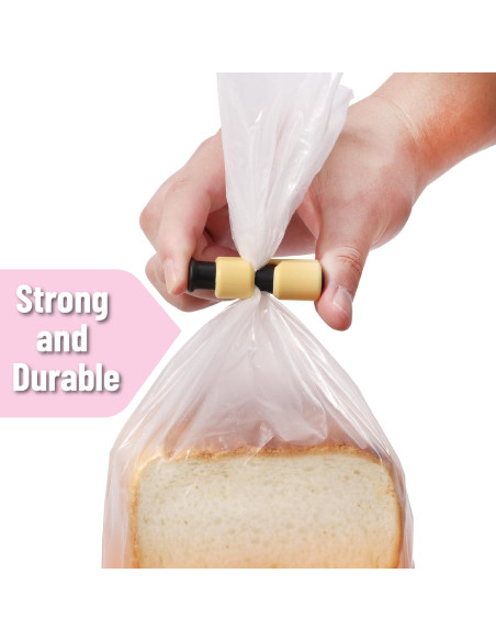 Clips para bolsas de pan Mr. Pen, set de 10, plástico
