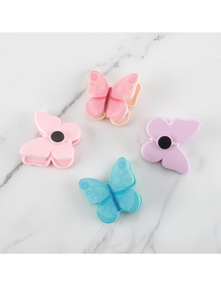 Clips Magnéticos COOK WITH COLOR Mariposa Paquete de 8
