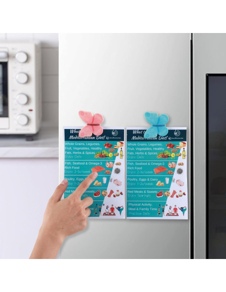 Clips Magnéticos COOK WITH COLOR Mariposa Paquete de 8