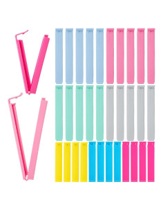 Clips para sellar bolsas de comida Mr. Pen, 32 piezas, 2 tamaños