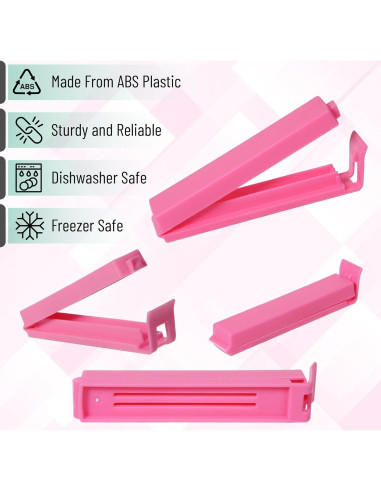 Clips para sellar bolsas de comida Mr. Pen, 32 piezas, 2 tamaños