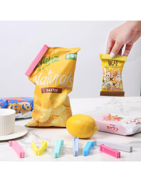 Clips para sellar bolsas de comida Mr. Pen, 32 piezas, 2 tamaños