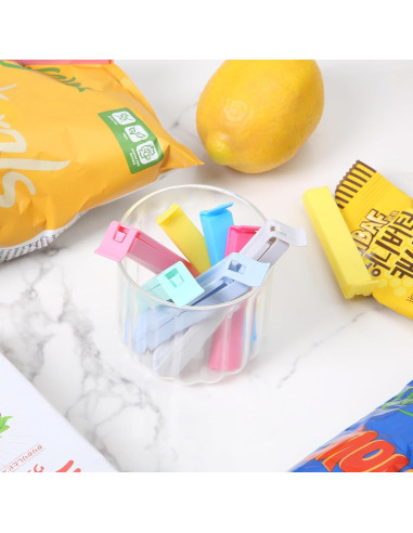 Clips para sellar bolsas de comida Mr. Pen, 32 piezas, 2 tamaños