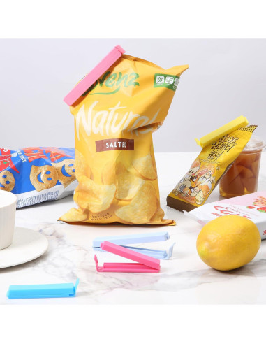 Clips para sellar bolsas de comida Mr. Pen, 32 piezas, 2 tamaños
