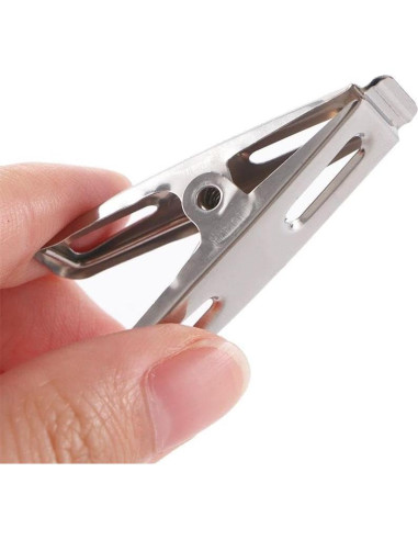 20 Clips de Metal para Ropa Kopida - Pinzas Reutilizables