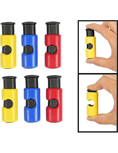 Set de 6 Clips para Bolsas ALAZCO Sin BPA Antideslizantes
