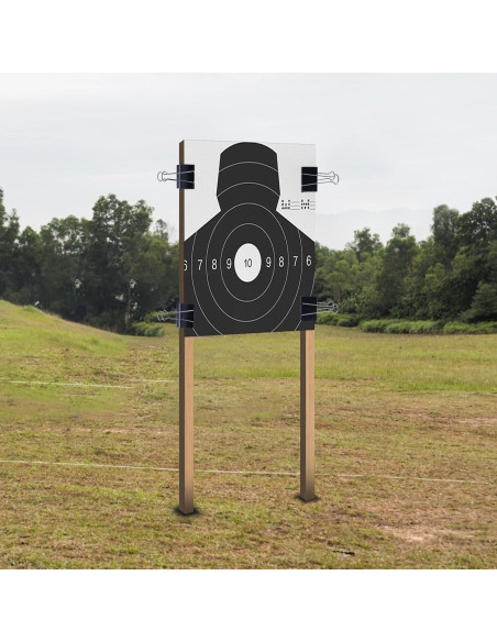 Clips de Carpeta Jumbo Ufmarine 3 pulgadas 6 Pcs Negro