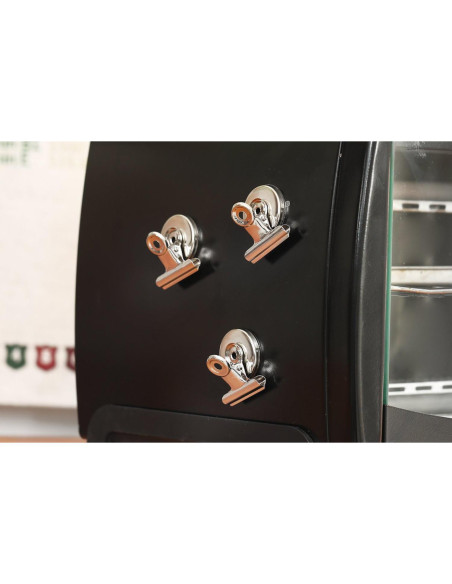 Clips Magnéticos Fuertes Ninth Five - 12 Pack 31mm para Oficina