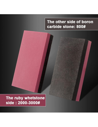 Piedra de Afilado 2 en 1 CBRIGHT Doble Cara 800/3000 Grano