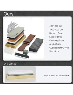 Piedra de Afilado Tpstone Doble Grano 400/1000 3000/8000 2