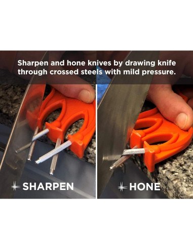 Afila Cuchillos Edgemaker EDM331B Pro Negro Acero