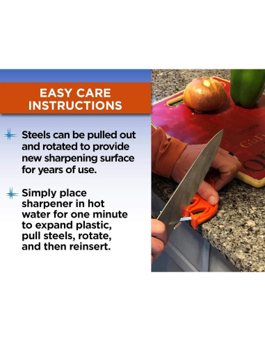 Afila Cuchillos Edgemaker EDM331B Pro Negro Acero