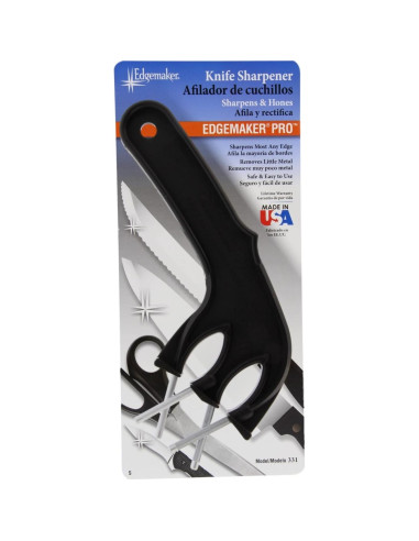 Afila Cuchillos Edgemaker EDM331B Pro Negro Acero